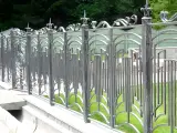 Wyrób kuty: Ornamentalne Kute Ogrodzenie Stalowe