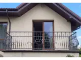 Wyrób kuty: Kuta Balustrada Zewnętrzna Secesyjna