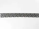 Wyrób kuty: Stalowa rozeta ozdobna taśma z motywem greckim do balustrad 1200x105 mm
