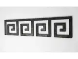 Wyrób kuty: Stalowa rozeta ozdobna taśma z motywem greckim do balustrad 1200x105 mm