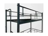 Wyrób kuty: Stalowe Łóżko Piętrowe Kute 90x190 Industrial Loft