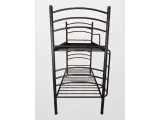 Wyrób kuty: Stalowe Łóżko Piętrowe Modułowe 90x190 cm, Styl Industrialny