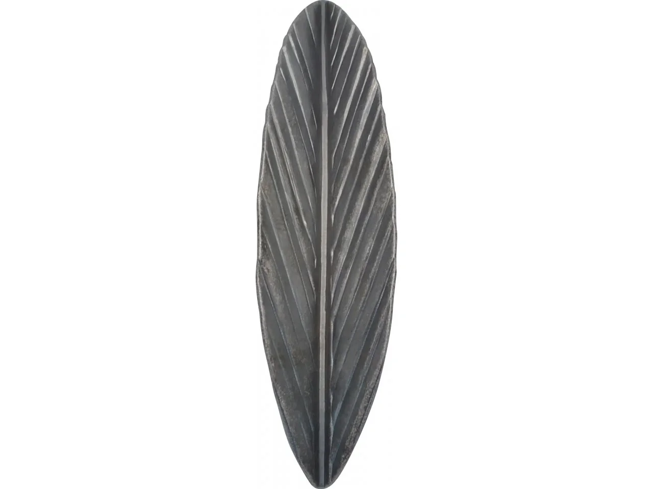 Wyrób kuty: Stalowy liść kuty tulipan mały 150x40 mm