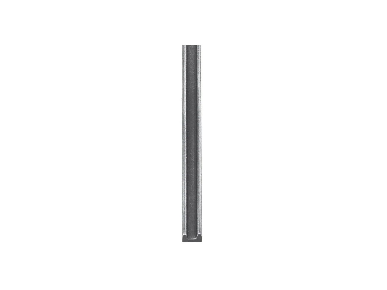 Wyrób kuty: Stalowy płaskownik kuty ozdobny do ogrodzeń i balustrad 14x4 mm 3000 mm